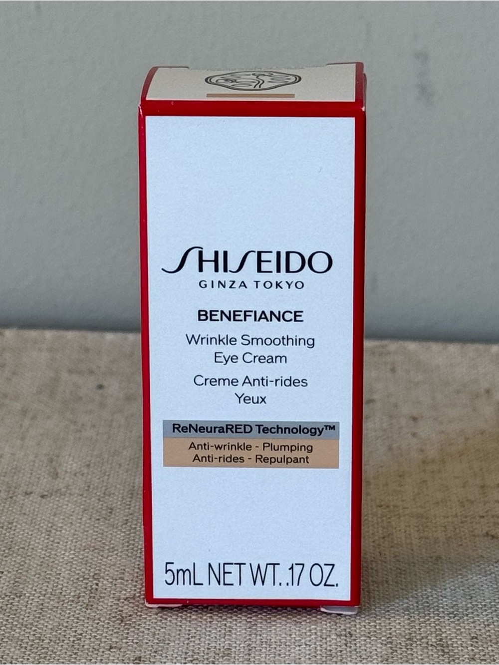 NIB Shiseido Benefiance Wrinkle Smoothing Eye Cream